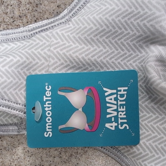 Hanes SmoothTec Bra, 4 Way Stretch. NWT,  Sz 2XL + (D-DDD Cup) - Picture 7 of 9